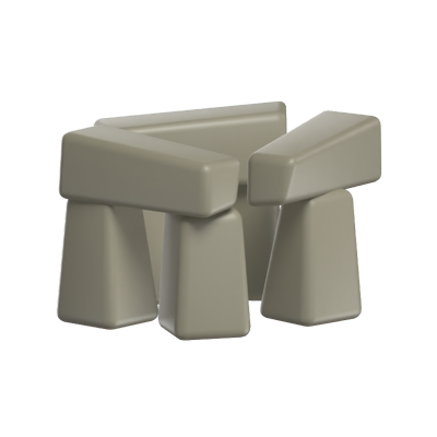Stonehenge 3D Model 3D Graphic