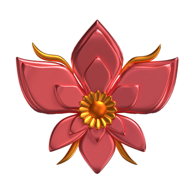 3D Flower Shapes  Charming Petals 3D Graphic
