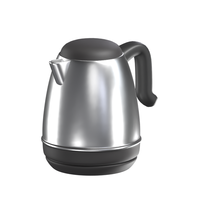 Kettle 3D Icon Model 3D Graphic