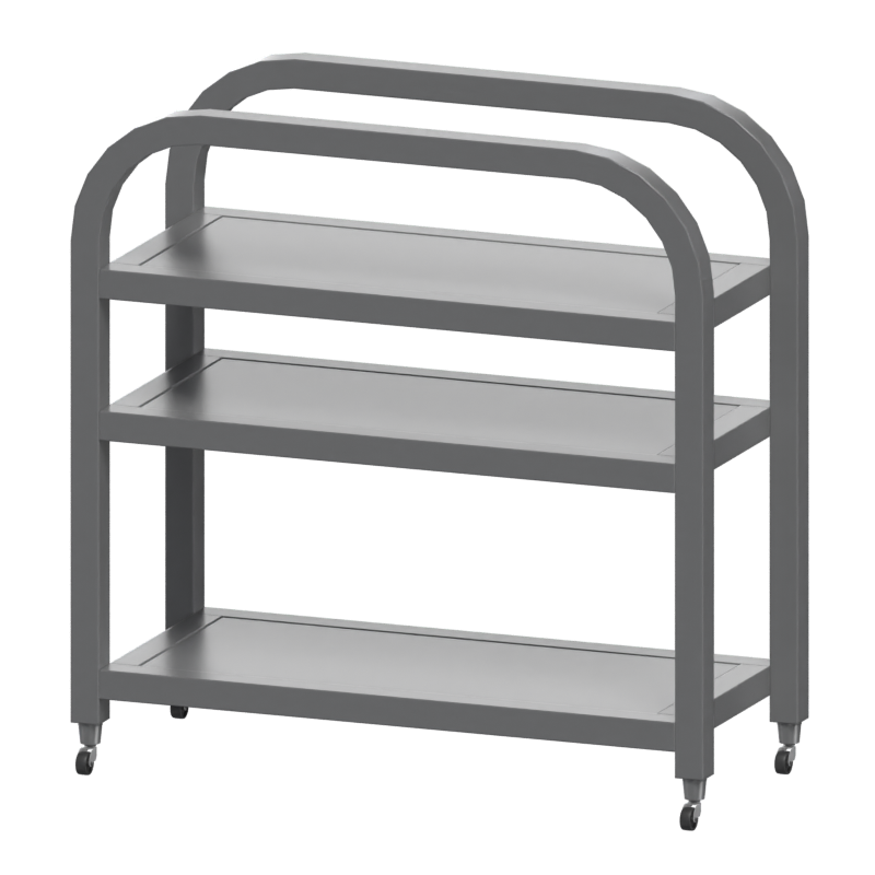 Bar Cart 3D Model For Taking Drinks Around