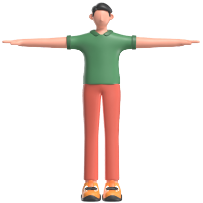 Character Boy 3D Graphic