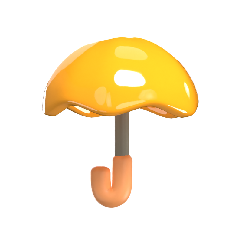 Umbrella 3D Icon Model 3D Graphic