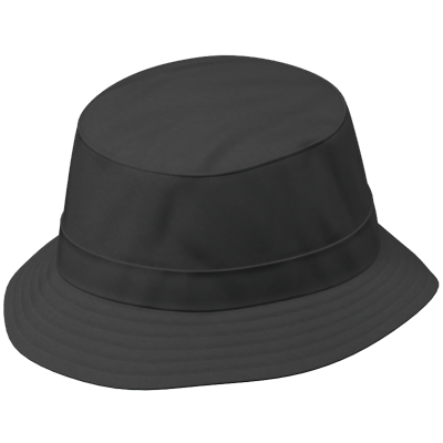 Bucket Hat With List 3D Model 3D Graphic
