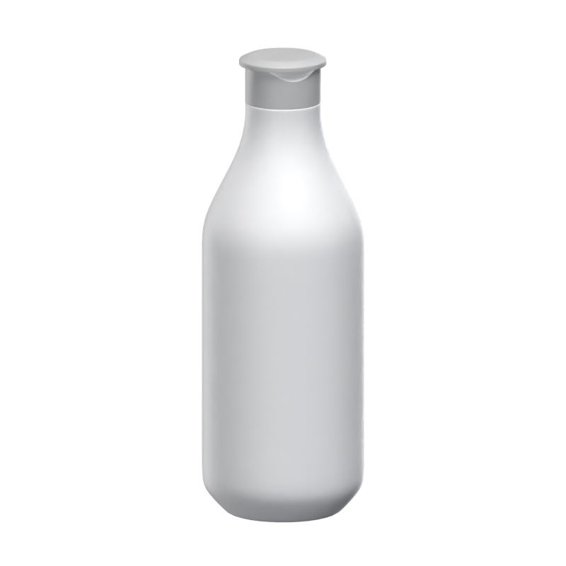 Closed Cosmetic Bottle 3D Model