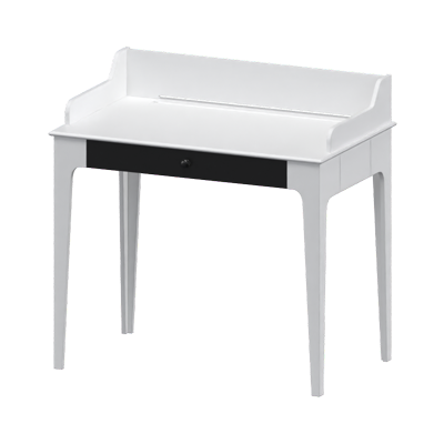 Desk With Side Cover 3D Model 3D Graphic