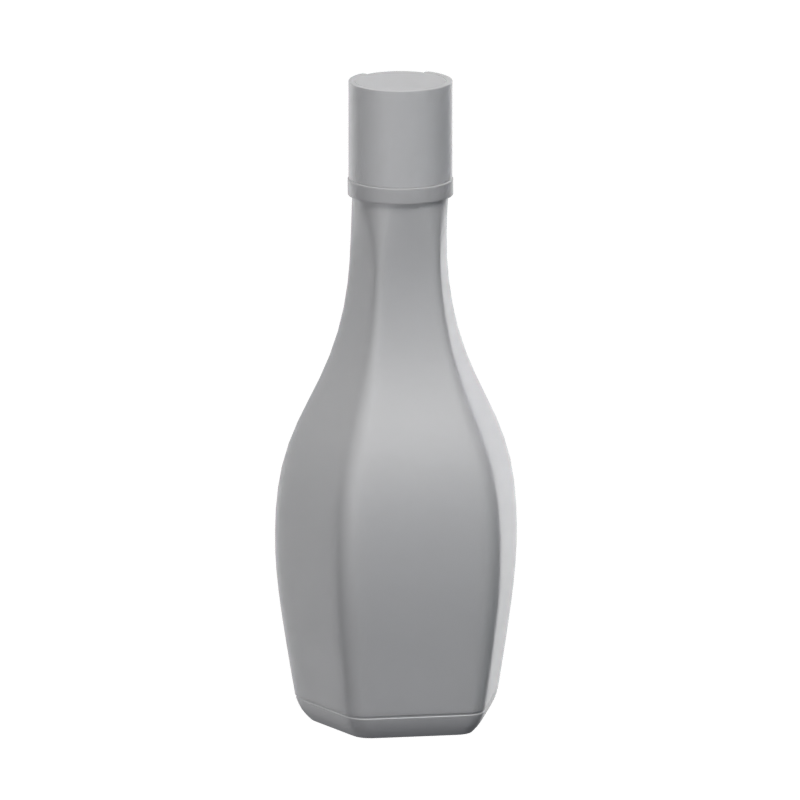 Body Cream Bottle 3D Model