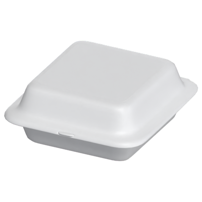 Disposable To Go Box Food Container 3D Model 3D Graphic