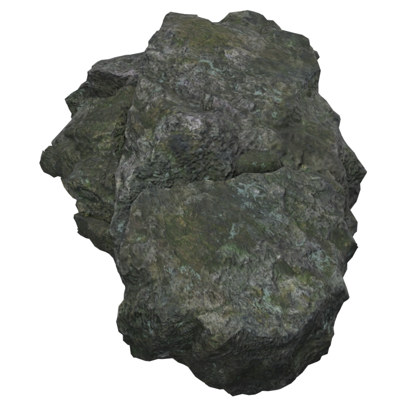 Large Natural Stone 3D Model