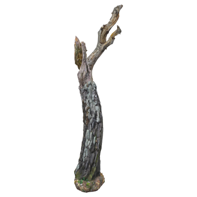 Long Crooked Dead Wood Birch Trunk With Branches 3D Model 3D Graphic