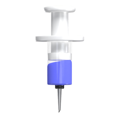 Syringe 3D Icon Model 3D Graphic