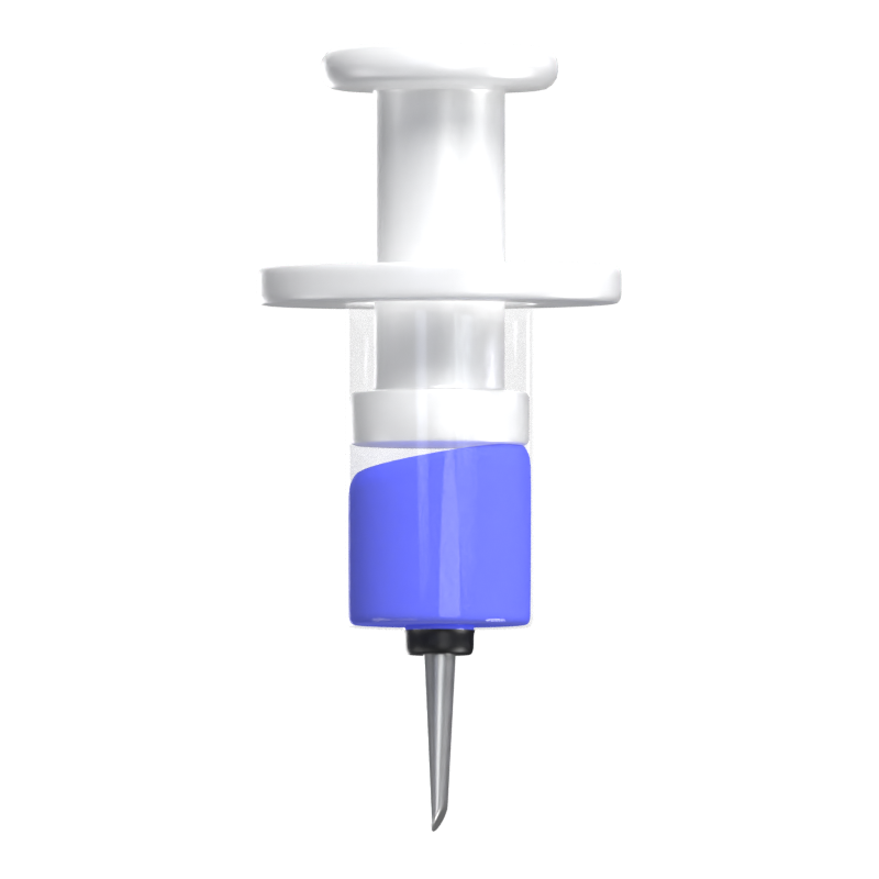 Syringe 3D Icon Model 3D Graphic