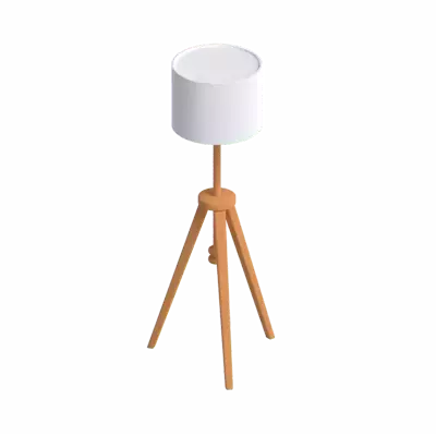 Floor Lamp 3D Graphic