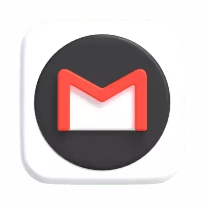 Gmail 3D Graphic