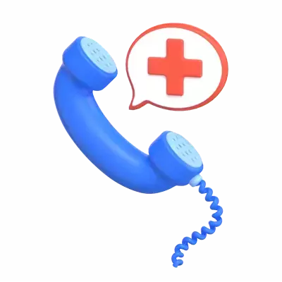 Emergency Call 3D Graphic