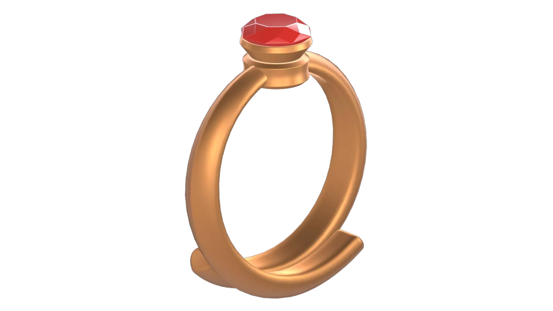 Ring Woman 3D Graphic