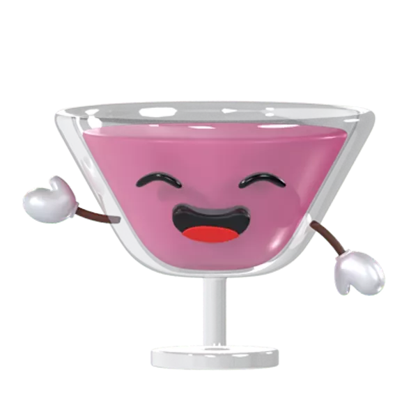 Cute Drink 3D Graphic