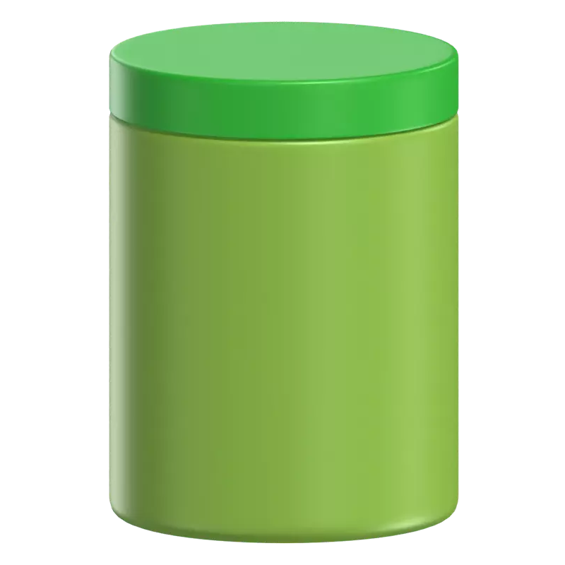 Plastic Jar 3D Graphic