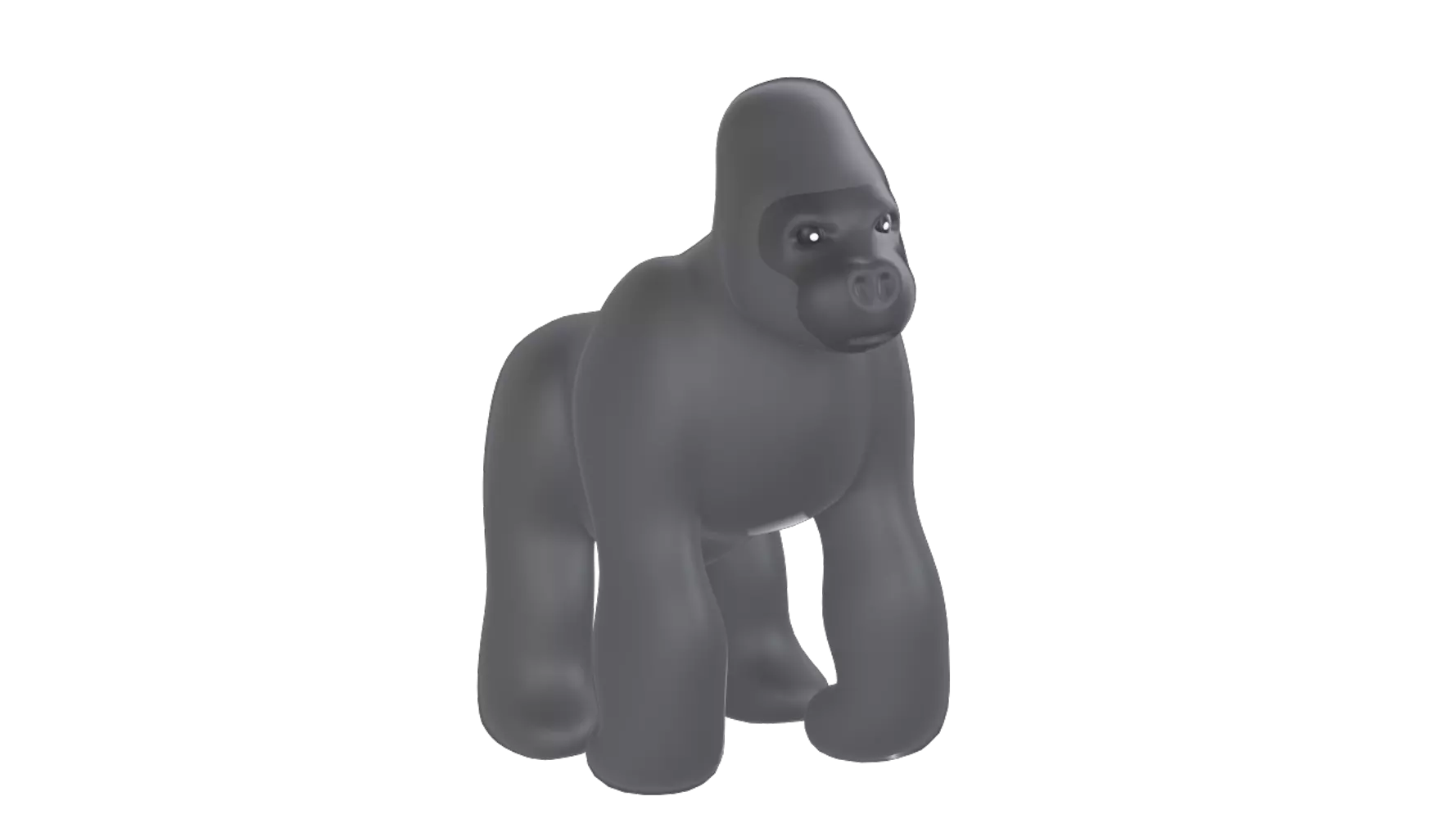 Gorilla 3D Graphic