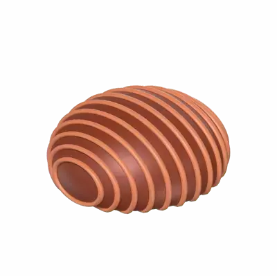 Small Chocolate Dessert 3D Model 3D Graphic
