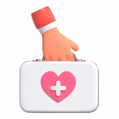 First Aid Kit 3D Graphic