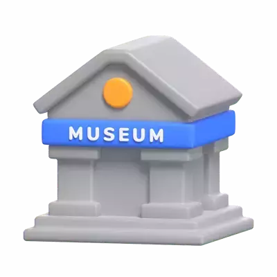 Museum 3D Graphic