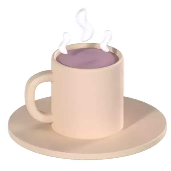 Kaffee 3D Graphic