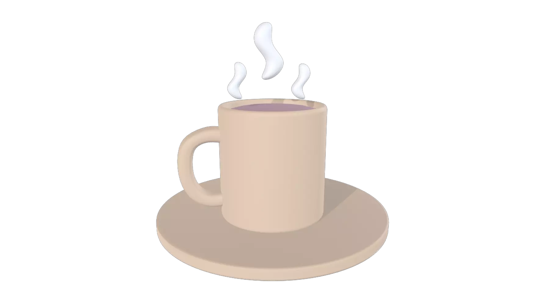 Coffee 3D Graphic