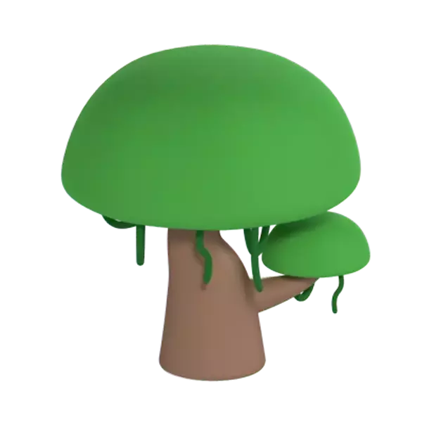Banyan Tree 3D Graphic