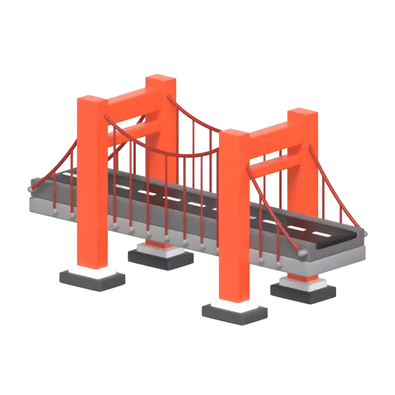 Brücke 3D Graphic