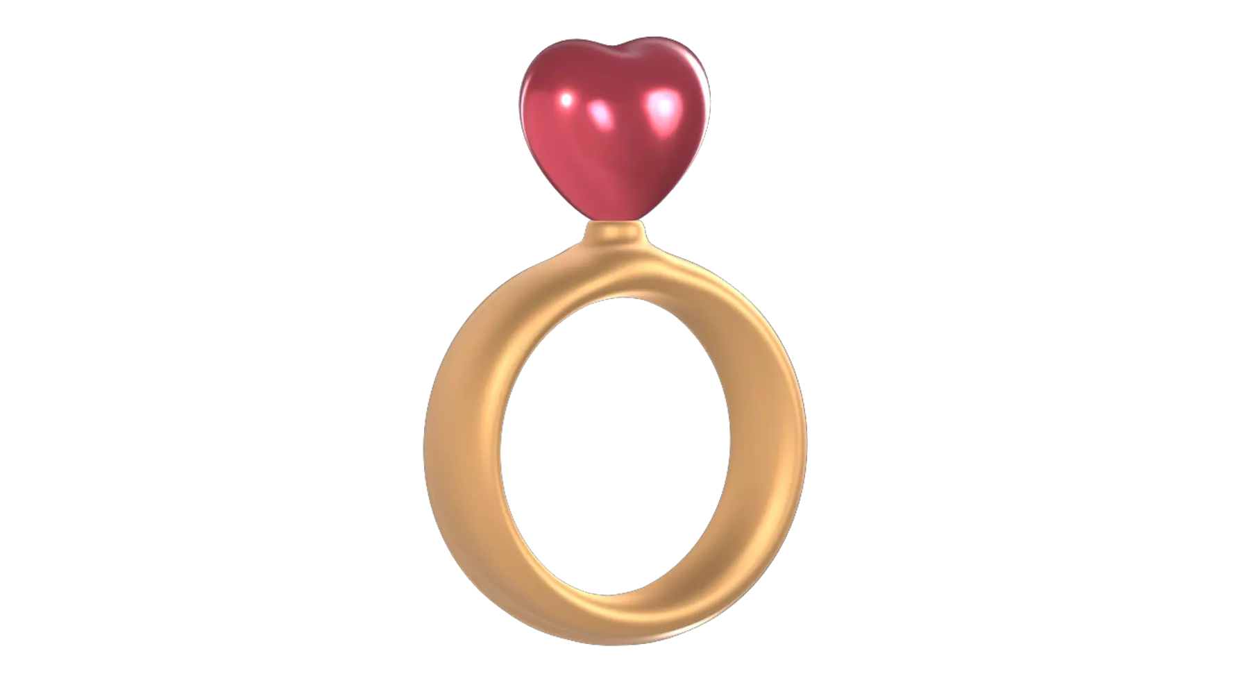 Love Ring 3D Graphic
