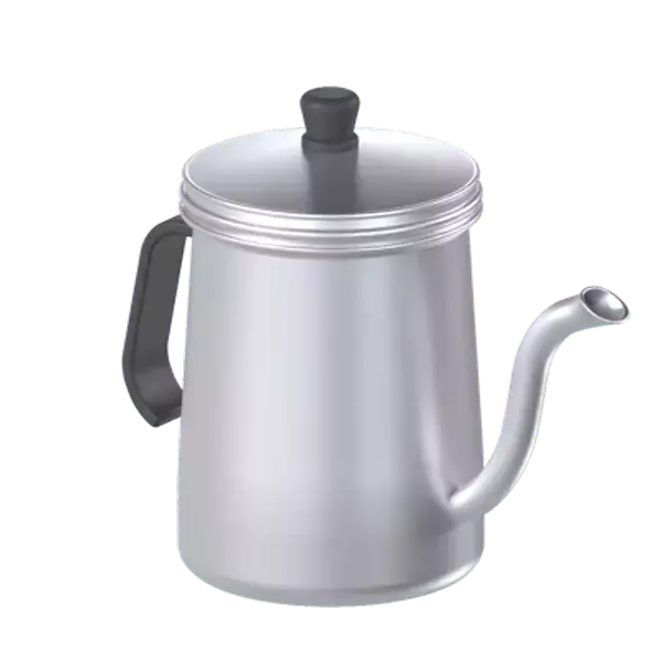 Coffee Kettle 3D Graphic