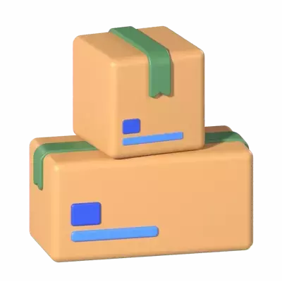 Delivery Box  3D Graphic