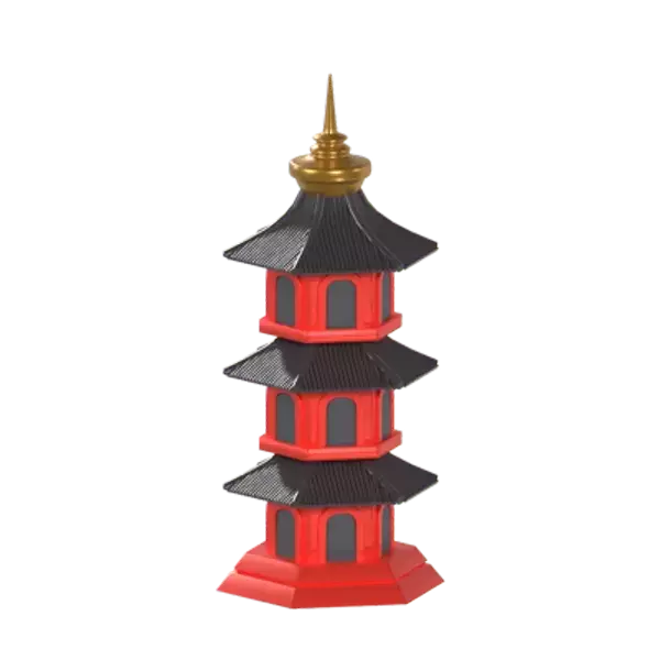 Pagoda 3d model--0d3e2a4f-3e0a-4612-a976-1630ef351fa1