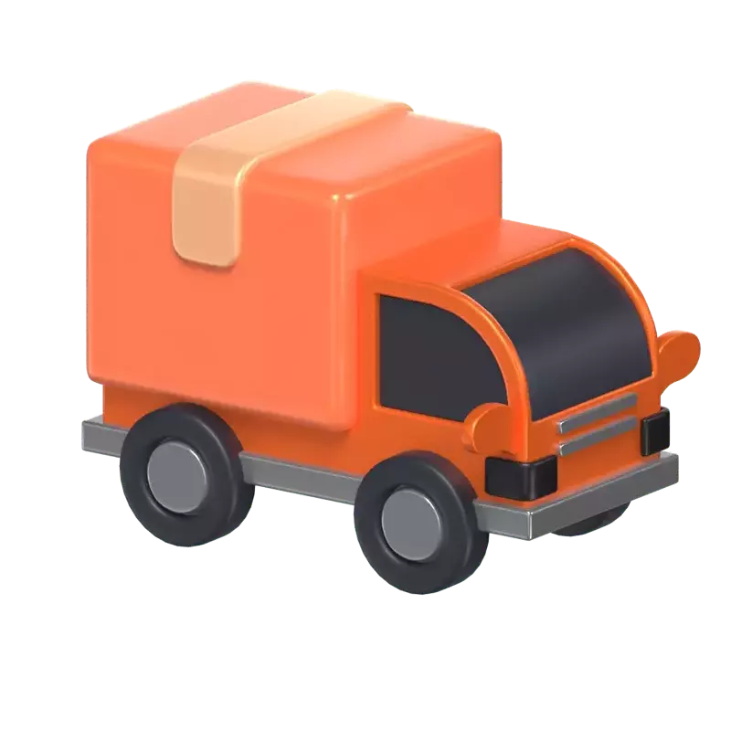 Driving Truck 3D Graphic