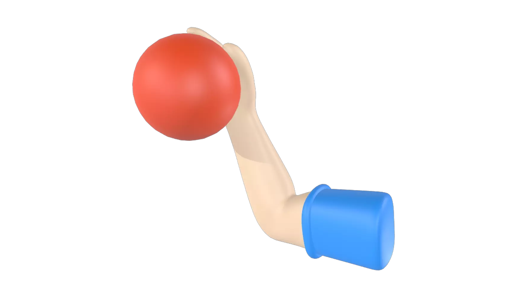 Dodgeball 3D Graphic