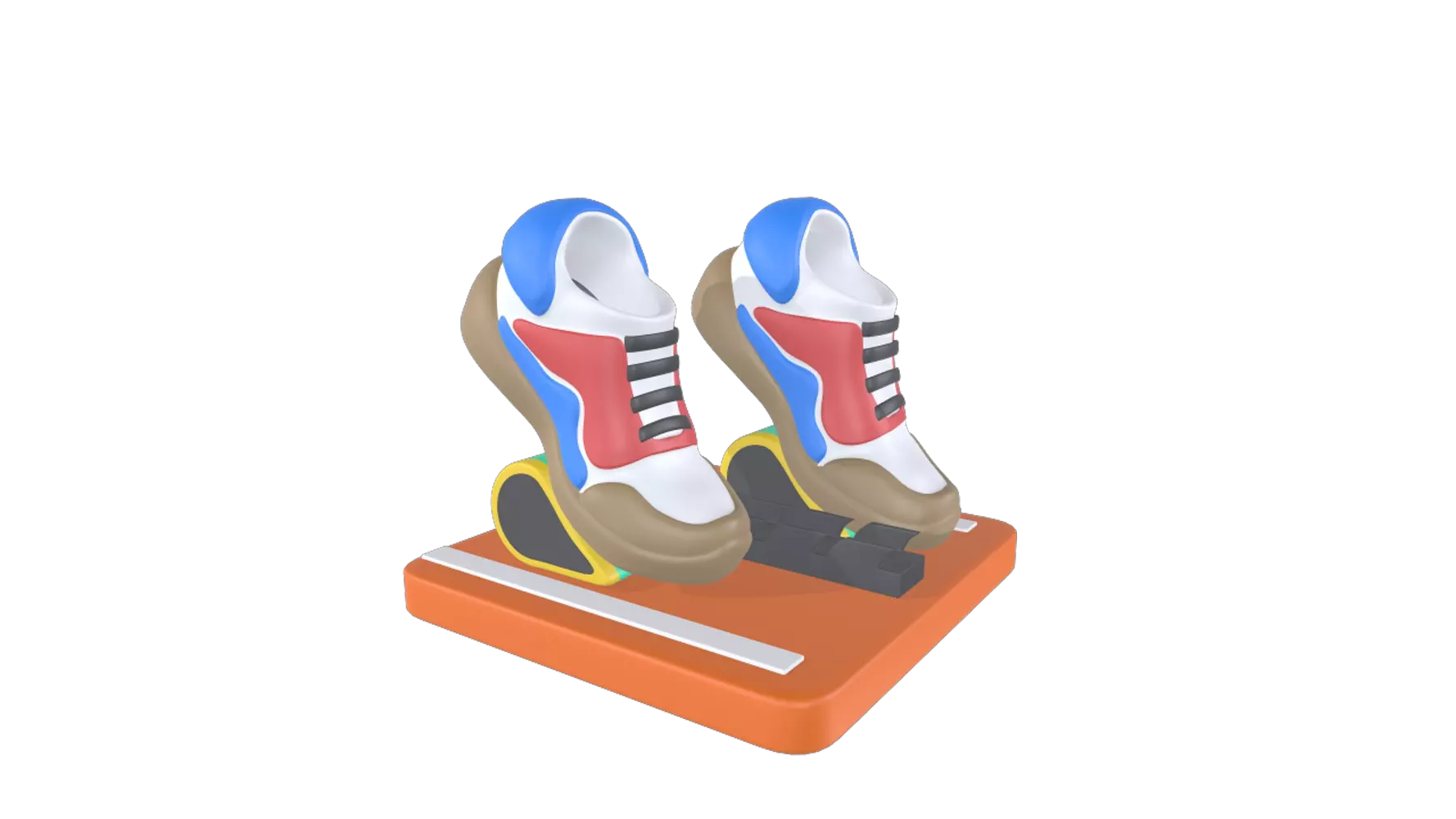 Running Shoes 3D Graphic