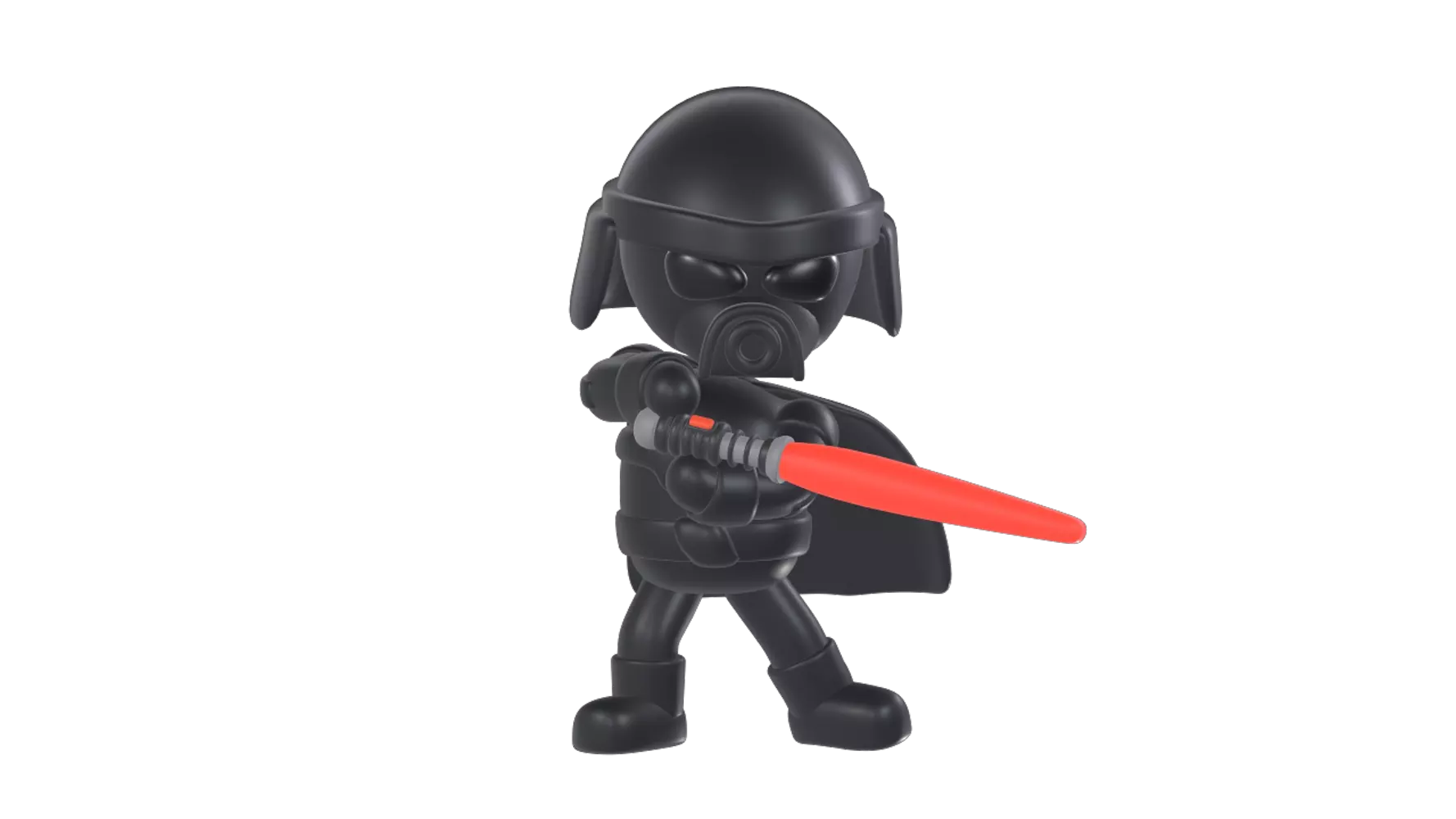 Darth Vader 3D Graphic