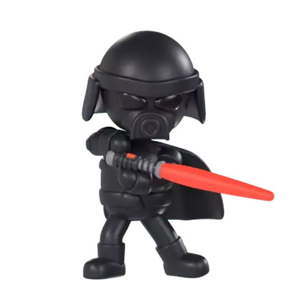 Darth Vader 3D Graphic