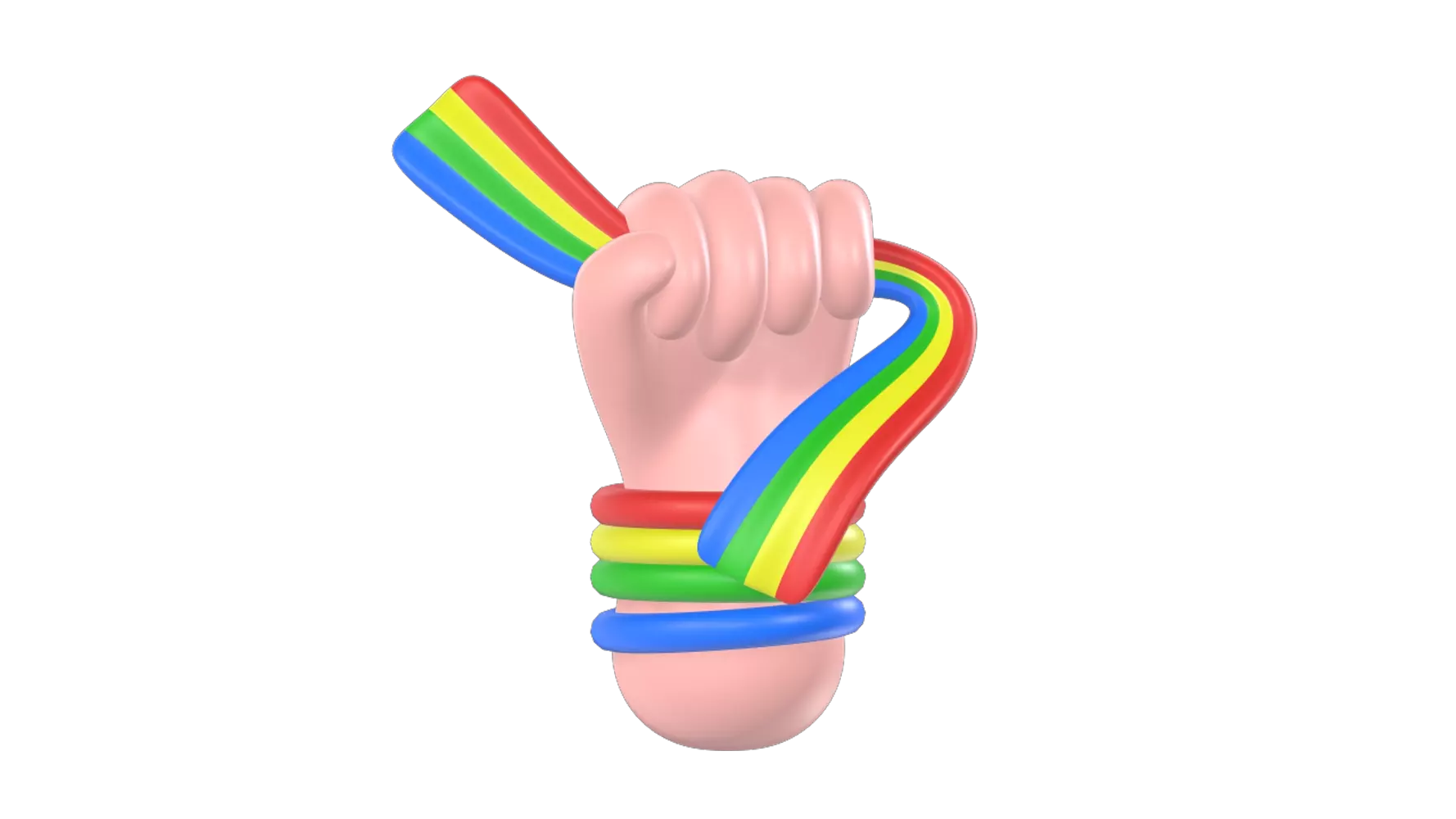 Equality Fist 3D Graphic