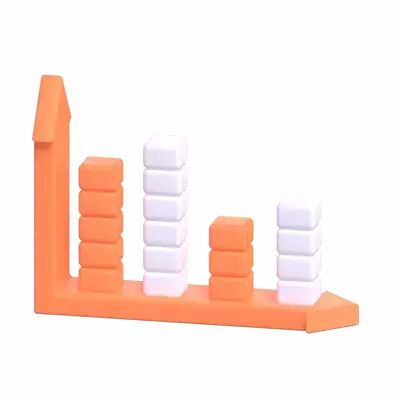 Analysis Chart 3D Graphic