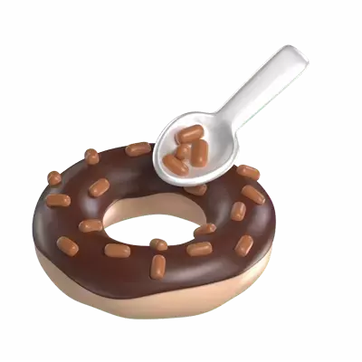 Donut 3d model--907d2101-369a-4486-bcae-253f0d0a9c7d