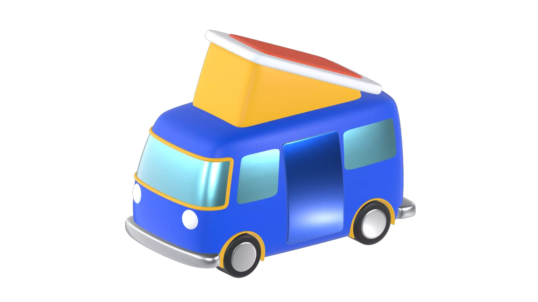 Caravan 3D Graphic
