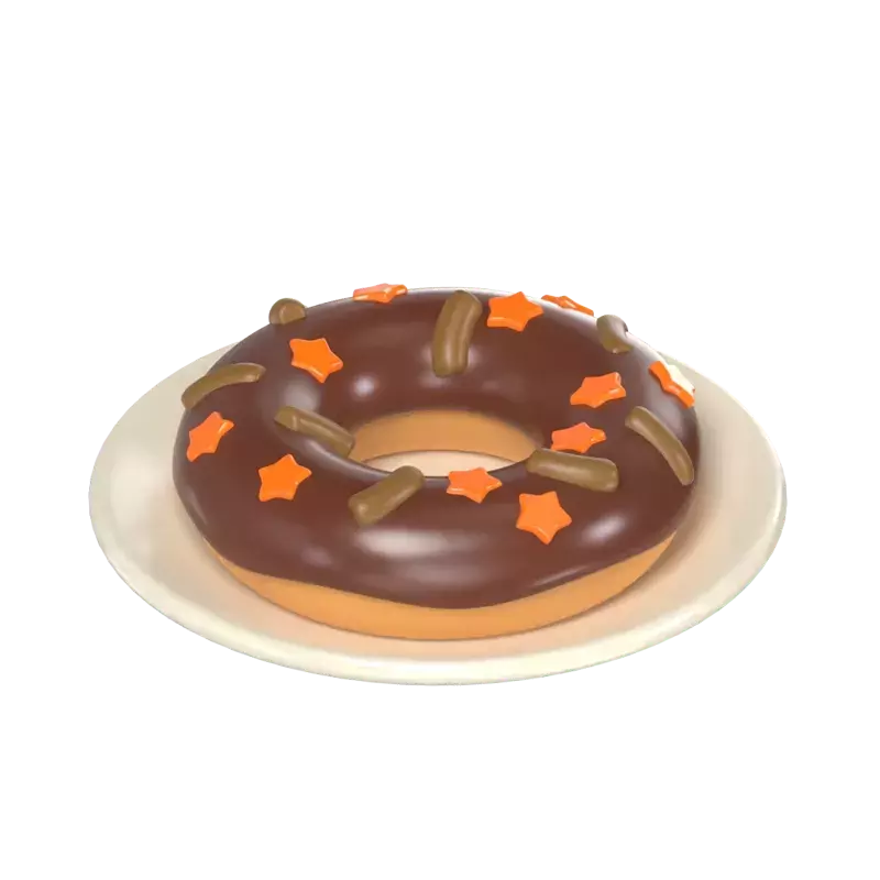 Donut 3D Graphic