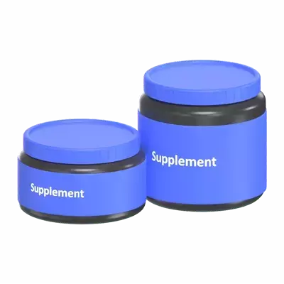 Energy Supplement  3D Graphic