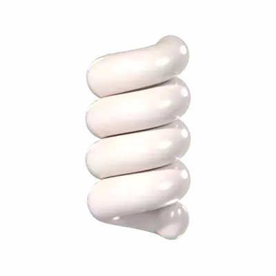 Spiral Balloon 3D Graphic