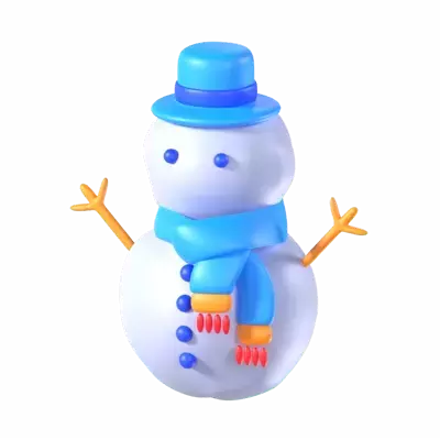 Snowman 3d model--3d1ff6f5-a8d7-4aa0-b2d4-f40e726b32ba