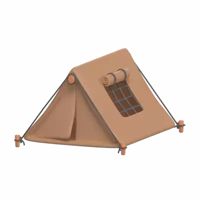 Camping Tent 3D Graphic