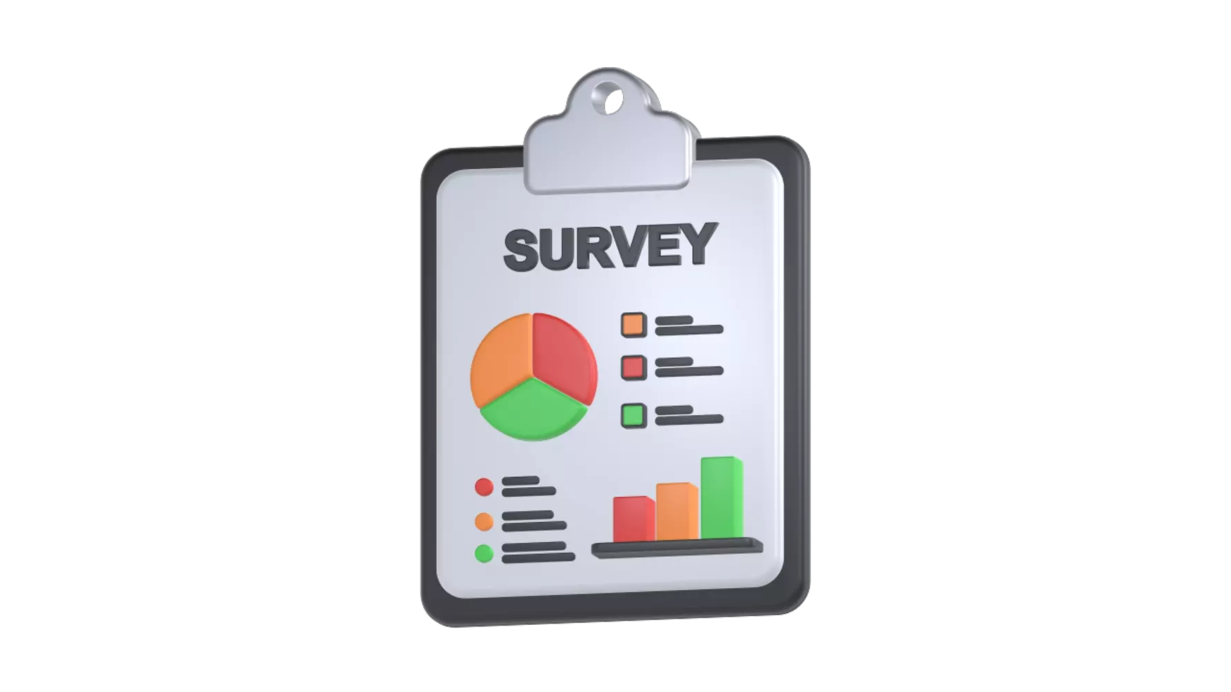 Survey 3D Graphic