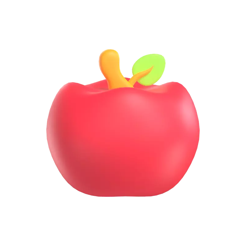 Apfel 3D Graphic