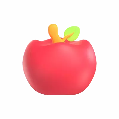 Apple 3D Graphic